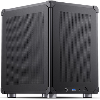  Корпус JONSBO C6 Black без БП, mini-ITX, micro-ATX, черный 