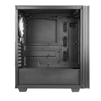  Корпус CHIEFTEC Hunter 2 GS-02B-OP без БП, боковая панель из закаленного стекла, 3xARGB LED 120мм спереди, 1xARGB LED 120мм сзади 