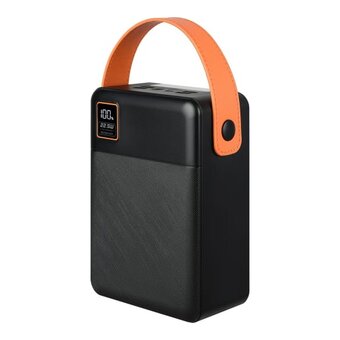  Аккумулятор внешний резервный TFN TFN-PB-323-BK 80000mAh Porta LCD PD 22.5W чёрный 