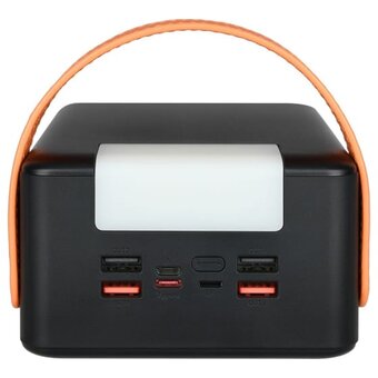  Аккумулятор внешний резервный TFN TFN-PB-323-BK 80000mAh Porta LCD PD 22.5W чёрный 