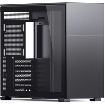  Корпус JONSBO D41 STD Black без БП, боковая панель из закаленного стекла, mini-ITX, micro-ATX, ATX, черный 