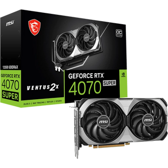  Видеокарта MSI GeForce RTX 4070 Super 12G Ventus 2X OC 