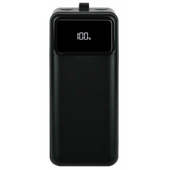  Аккумулятор внешний резервный TFN TFN-PB-315-BK 50000mAh Porta LCD PD 22.5W чёрный 