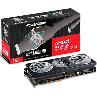  Видеокарта PowerColor RX7900GRE Red Devil 16GB (RX7900GRE 16G-L/OC) GDDR6 256bit 3xDP HDMI 3Fan RTL 