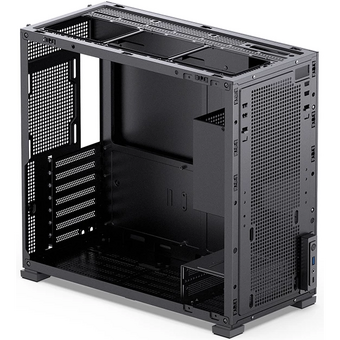  Корпус JONSBO D41 STD Black без БП, боковая панель из закаленного стекла, mini-ITX, micro-ATX, ATX, черный 