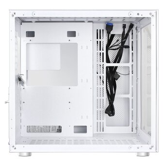  Корпус Ginzzu V560 RGB подсветка, закаленное стекло 1*USB 3.0,1*USB 2.0, AU Белый ATX 