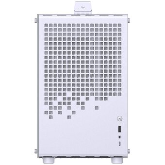  Корпус JONSBO Jonsplus Z20 White без БП, боковая панель из закаленного стекла, mini-ITX, micro-ATX, белый 
