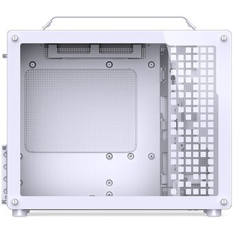  Корпус JONSBO Jonsplus Z20 White без БП, боковая панель из закаленного стекла, mini-ITX, micro-ATX, белый 
