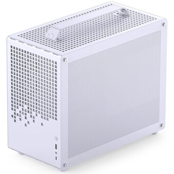  Корпус JONSBO Jonsplus Z20 White без БП, боковая панель из закаленного стекла, mini-ITX, micro-ATX, белый 