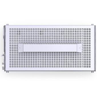  Корпус JONSBO Jonsplus Z20 White без БП, боковая панель из закаленного стекла, mini-ITX, micro-ATX, белый 