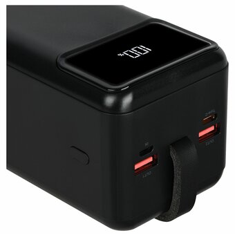  Аккумулятор внешний резервный TFN TFN-PB-315-BK 50000mAh Porta LCD PD 22.5W чёрный 