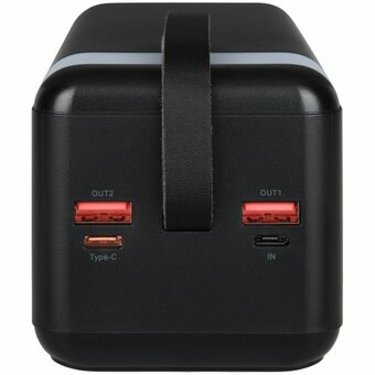  Аккумулятор внешний резервный TFN TFN-PB-315-BK 50000mAh Porta LCD PD 22.5W чёрный 