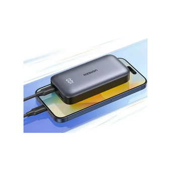  Внешний аккумулятор UGREEN PB502 (25185) 10000mAh Mini Quick Charging 30W Power Bank with Digital Display Grey 