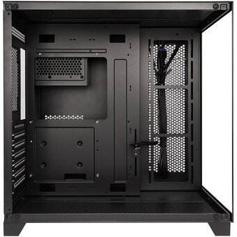  Корпус 1STPLAYER Megaview MV8-TP (MV8-TP-BK) Black / ATX 