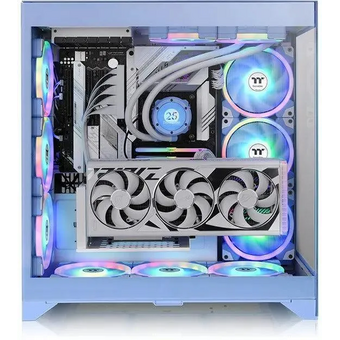  Корпус Thermaltake CTE E600MX Hydrangea Blue синий (CA-1Y3-00MFWN-00) без БП E-ATX 11x120mm 4x140mm 2xUSB3.0 audio bott PSU 