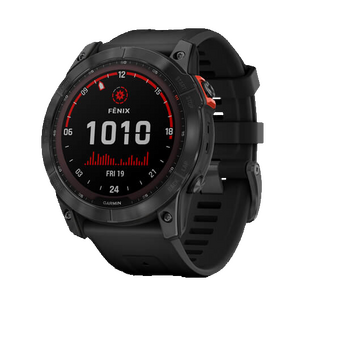  Smart-часы Garmin Fenix 7X Sapphire Solar (010-02541-10) Carbon Gray DLC Ti w/Black Band NA 