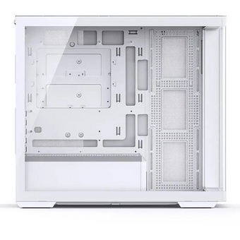  Корпус JONSBO D300 White без БП, боковая панель из закаленного стекла, mini-ITX, micro-ATX, белый 