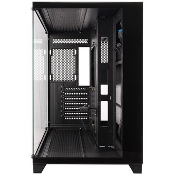  Корпус 1STPLAYER Megaview MV8-TP (MV8-TP-BK) Black / ATX 