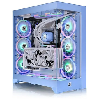  Корпус Thermaltake CTE E600MX Hydrangea Blue синий (CA-1Y3-00MFWN-00) без БП E-ATX 11x120mm 4x140mm 2xUSB3.0 audio bott PSU 
