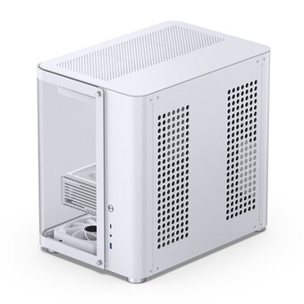  Корпус JONSBO TK-2 2.0 White без БП, mini-ITX, micro-ATX, ATX, белый 
