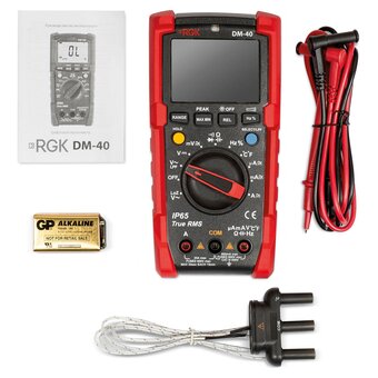 Цифровой мультиметр RGK DM-40 776431 