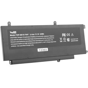  Батарея для ноутбука TopON TOP-DE15-7547 11.1V 3800mAh литиево-ионная (103280) 