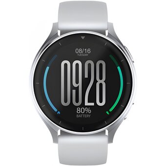  Smart-часы Xiaomi Watch 2 (BHR8034GL) Sliver Case With Gray TPU Strap 