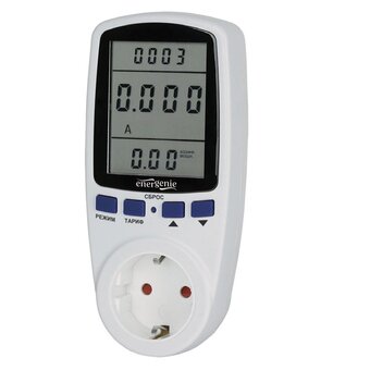  Ваттметр Energenie EHB12-1 ЖК-дисплей 2,8, белый 