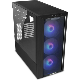  Корпус Lian Li Lancool III RGB (G99.LAN3RX.10R) / Black / Mid-Tower, TG / 3x 140mm ARGB + 1x 140mm non LED fans inc. 