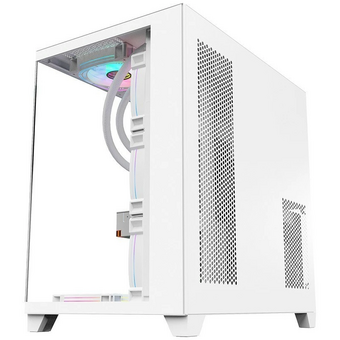  Корпус 1STPLAYER Megaview MV8-TP White (MV8-TP-WH) / ATX 