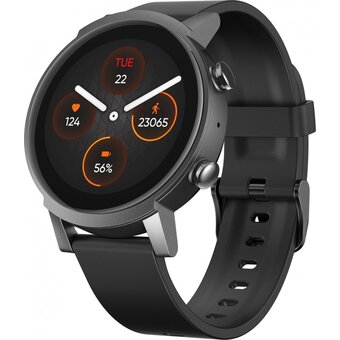  Smart-часы ARK mobvoi Ticwatch E3 (P1034000400A) 0.727мм 1.3" TFT корп.черный рем.черный разм.брасл. 22мм 