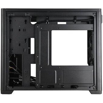  Корпус CHIEFTEC Uni BX-10B-M-OP без БП, черный, mATX 