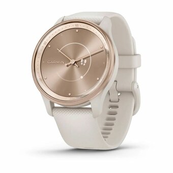  Smart-часы Garmin Vivomove Trend 010-02665-01 White Cream Silicone 