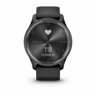  Smart-часы Garmin Vivomove Trend 010-02665-00 Black Silicone 