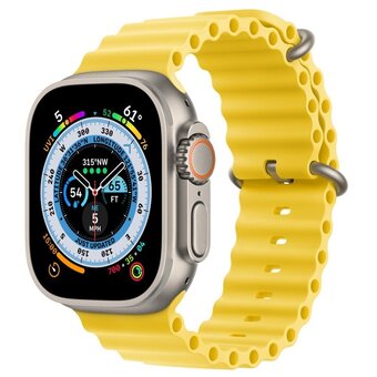  Smart-часы Apple Watch 8 Ultra MNH93LL/A Titanium Case with Yellow ocean Band 
