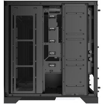  Корпус XPG Invader X Black (INVADERXMTWOF-BKCWW) Mid-Tower, Micro-ATX, Mini-ITX, Standard-ATX, USB 3.2 Gen2 Type-A, USB 3.2 Gen2 Type-C 