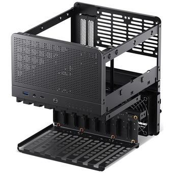  Корпус Jonsbo N3 Black без БП, mini-ITX, SFX, черный 