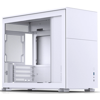  Корпус JONSBO D31 STD White без БП, боковая панель из закаленного стекла, mini-ITX, micro-ATX, белый 