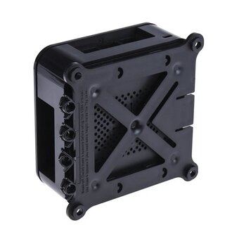  Корпус Raspberry Pi Корпус DesignSpark (136-0233 (136-0232)) ABS Case для Raspberry Pi 3 B/B+ , встроенное крепление VESA (100х100мм), черный 