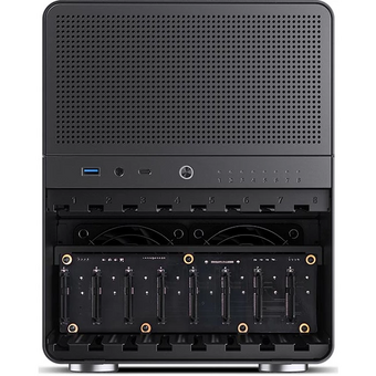  Корпус Jonsbo N3 Black без БП, mini-ITX, SFX, черный 