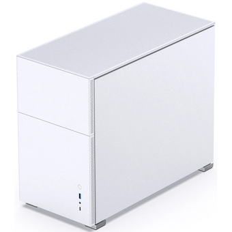  Корпус JONSBO D31 STD White без БП, боковая панель из закаленного стекла, mini-ITX, micro-ATX, белый 
