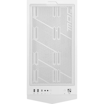  Корпус MSI MPG Gungnir 300R AIRFLOW White (306-7G21W21-W57), Midi Tower, EATX ,2xUSB 3.2 Gen 1, 1xUSB 3.2 Gen2 Type-C, 4x120mm PWM ARGB Fan, ARGB+PWM 