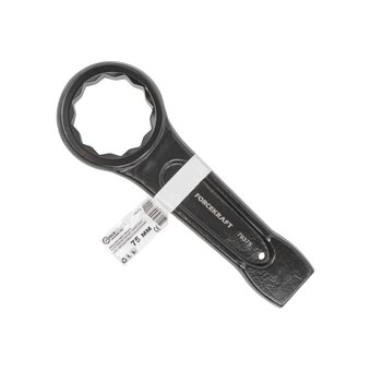  Ключ накидной FORCEKRAFT FK-79375 (26856) 75мм 