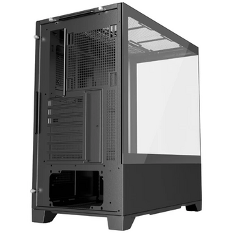  Корпус Powercase Vision Black V2 (CVBAV2-L0), Tempered Glass, чёрный, ATX 