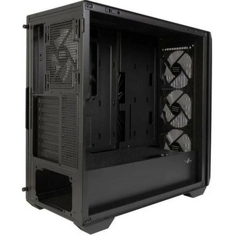  Корпус Eurocase A301 4ARGB черный (00-01064683) без БП ATX закаленное стекло USB 3.0, Type-C 