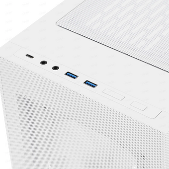  Корпус Lian Li Lancool 205 Mesh (G99.OE764CW.R0) / White / Mid-Tower, TG / 2x 140mm ARGB + 1x 120mm ARGB fans inc. 