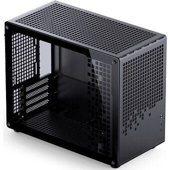  Корпус JONSBO Jonsplus Z20 Black без БП, боковая панель из закаленного стекла, mini-ITX, micro-ATX, черный 
