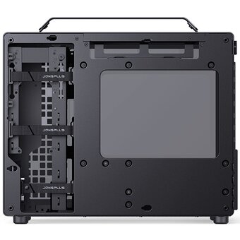 Корпус JONSBO Jonsplus Z20 Black без БП, боковая панель из закаленного стекла, mini-ITX, micro-ATX, черный 