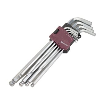  Набор ключей шестигранных Thorvik HKLB10S (53088) 10 пр. 