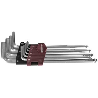 Набор ключей шестигранных Thorvik HKLB10S (53088) 10 пр. 